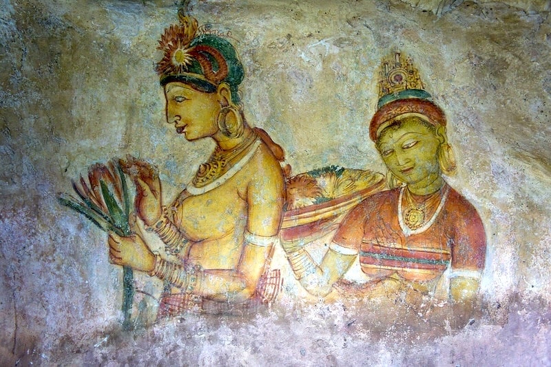 Sigiriya Frescoes guide