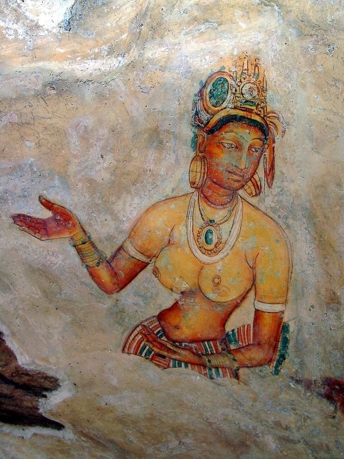 Sri_Lanka-Sigiriya-Frescoes